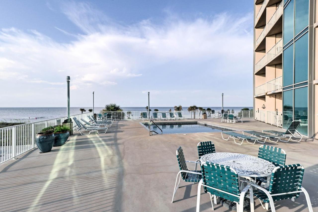 Lavish Beachfront Biloxi Condo With Pvt Patio And Pool! Luaran gambar